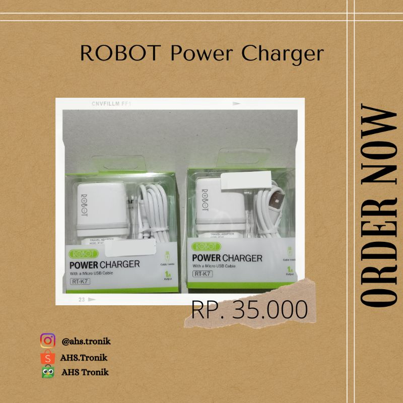 ROBOT POWER CHARGER ORI