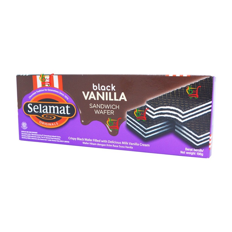 

SELAMAT WAFER BLACK VANILLA 198 G