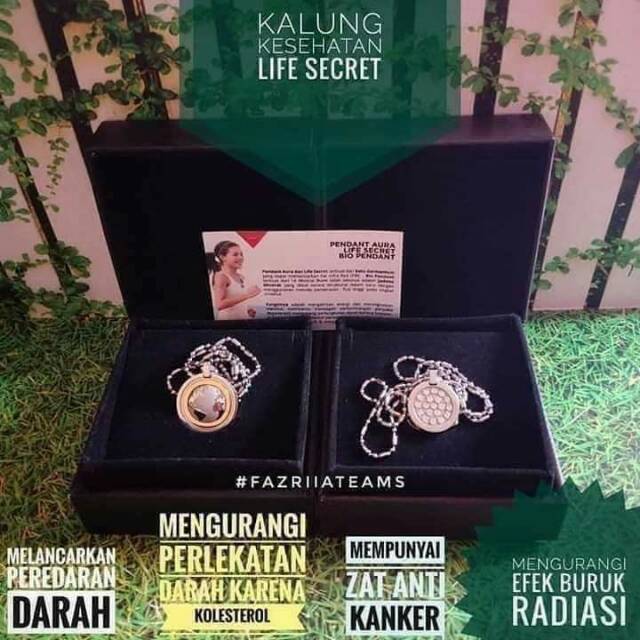 Kalung LSM MCI Life Secret Man PT.MGI ORIGINAL 100%