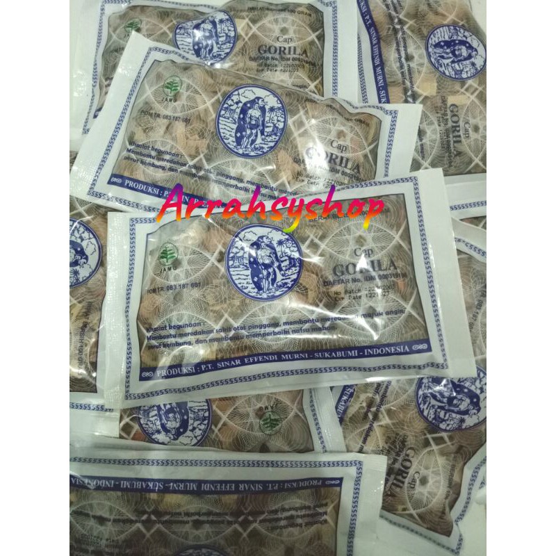 

JAMU GODOG CAP GORILA (Kemasan baru)