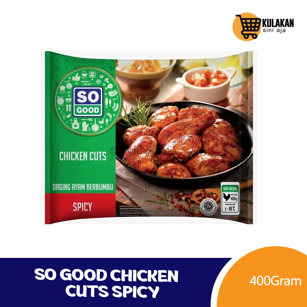 

So Good Chicken Cuts 400 Gram