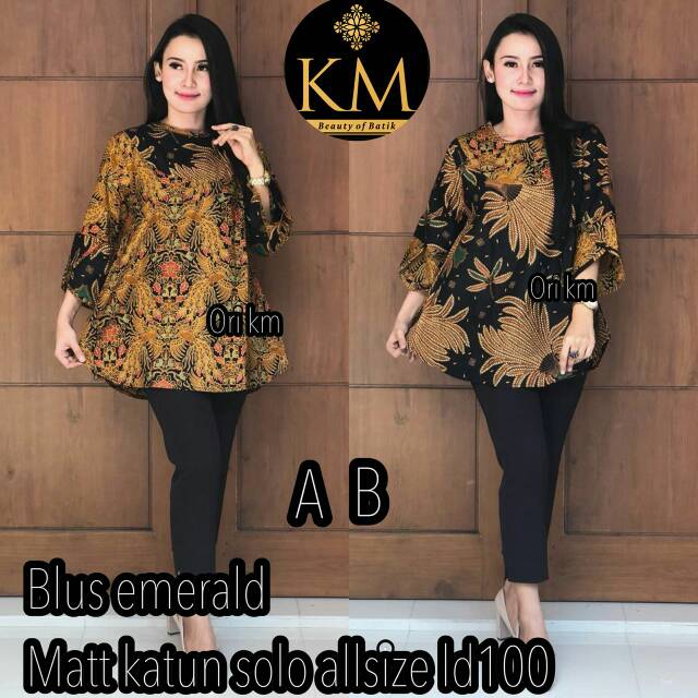 Agen Blouse Emerald x9361YTWElYA8