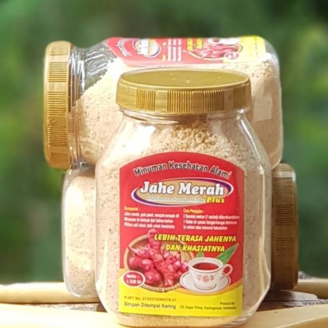 

SERBUK JAHE MERAH ASLI| JAHE MERAH EMPON EMPON. 330gr