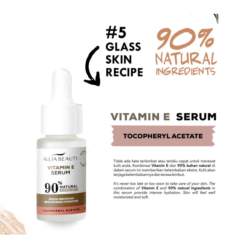 AULIA Beauty Face Serum with 90℅ Natural Ingredients