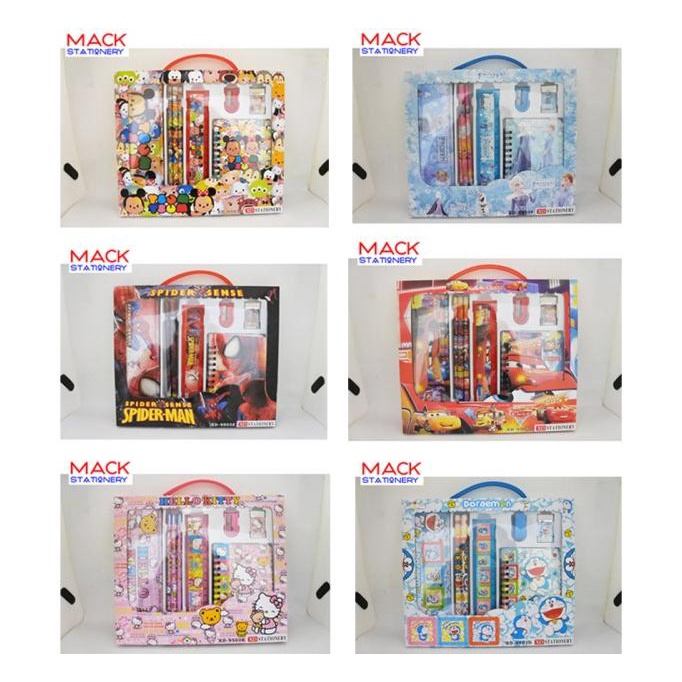 

Stationery Set Karakter / Paket Alat Tulis Sekolah XD-9503Z