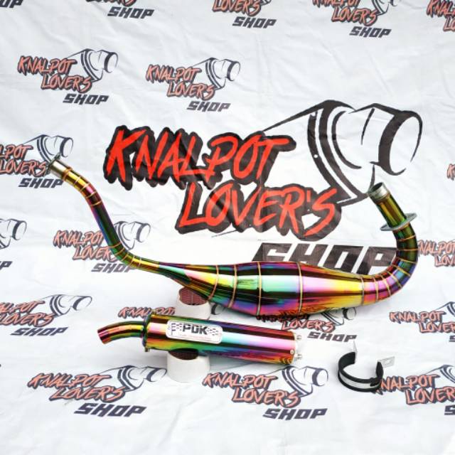 Knalpot NINJA 150 R - RR - SS PDK Pelangi