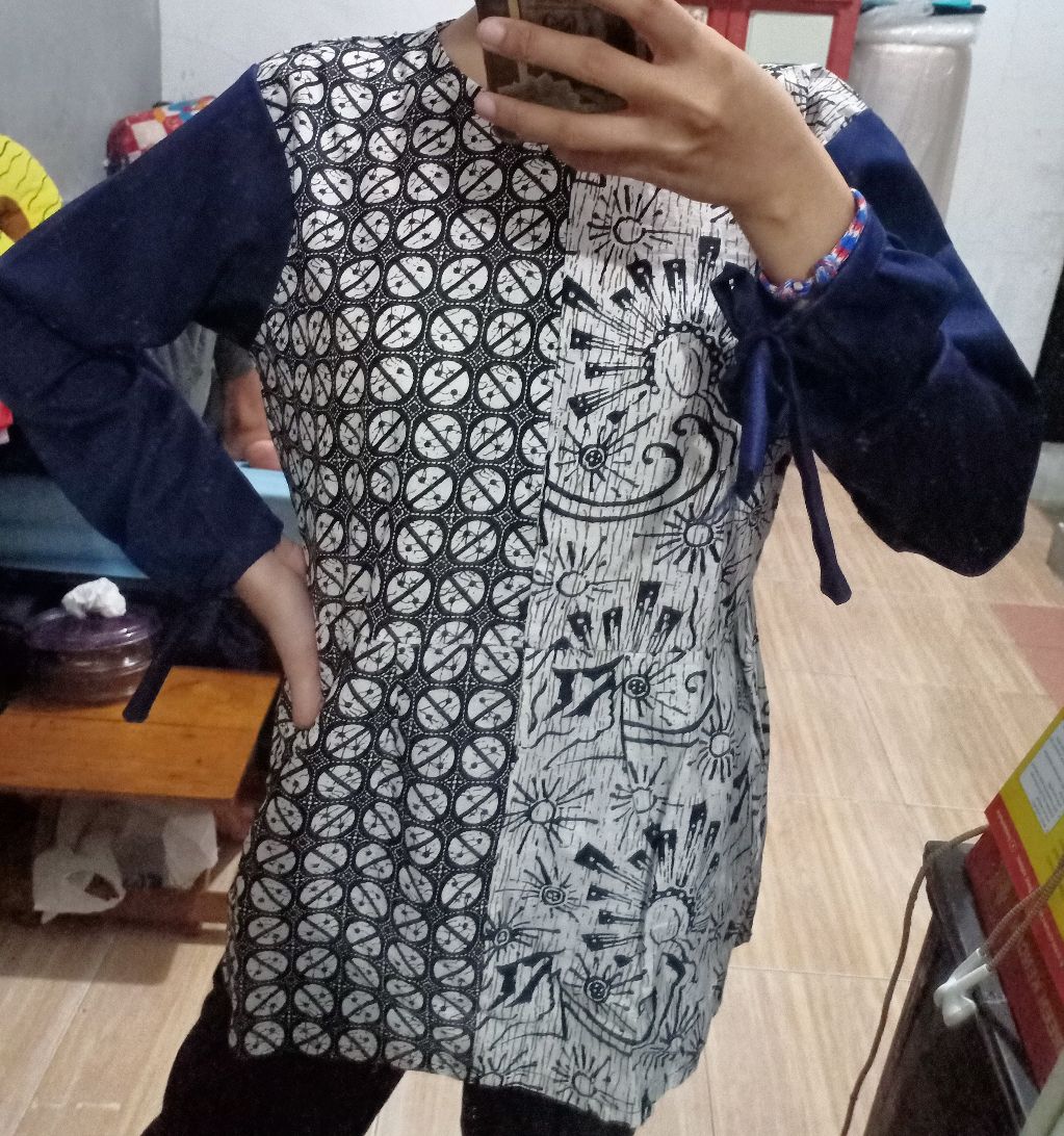 Atasan Batik Wanita Kerja Jumbo Dolby Dolbi Dobby Doby Atasan Wanita Asj Modern Dan Terbaru 2020