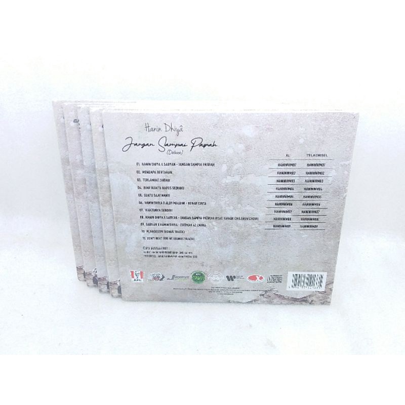 kaset CD Hanin dhiya - jangan sampai pasrah feat Sabyan