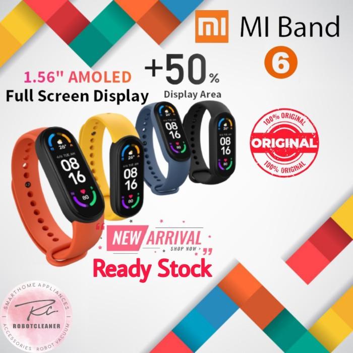 Xiaomi Miband 6 Smart Band Mi Band 6 Amoled Original