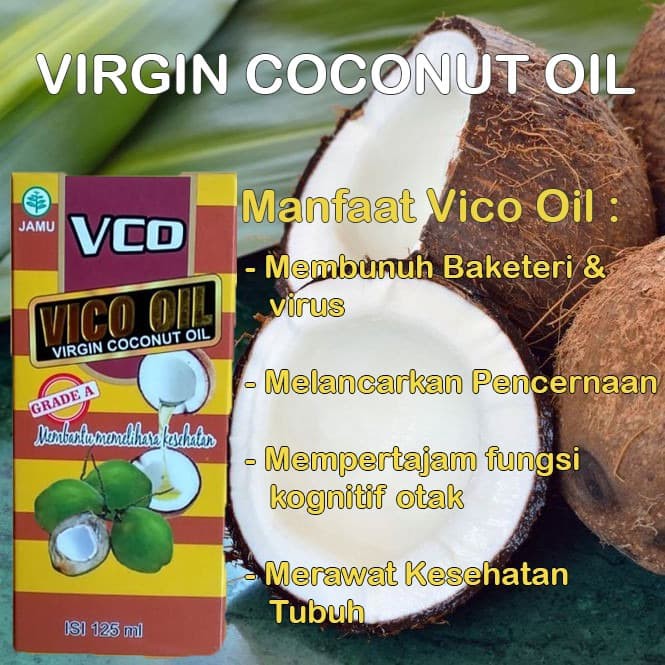 

Vco virgin coconut oil-minyak kelapa murni 100%-minyak klentik-asli