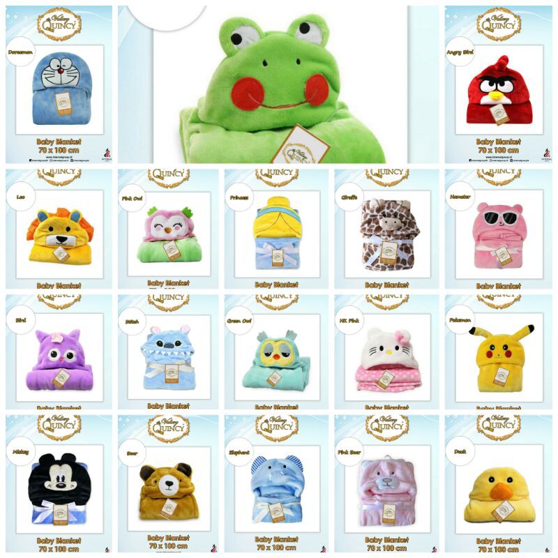 Selimut bayi Vallery Quincy