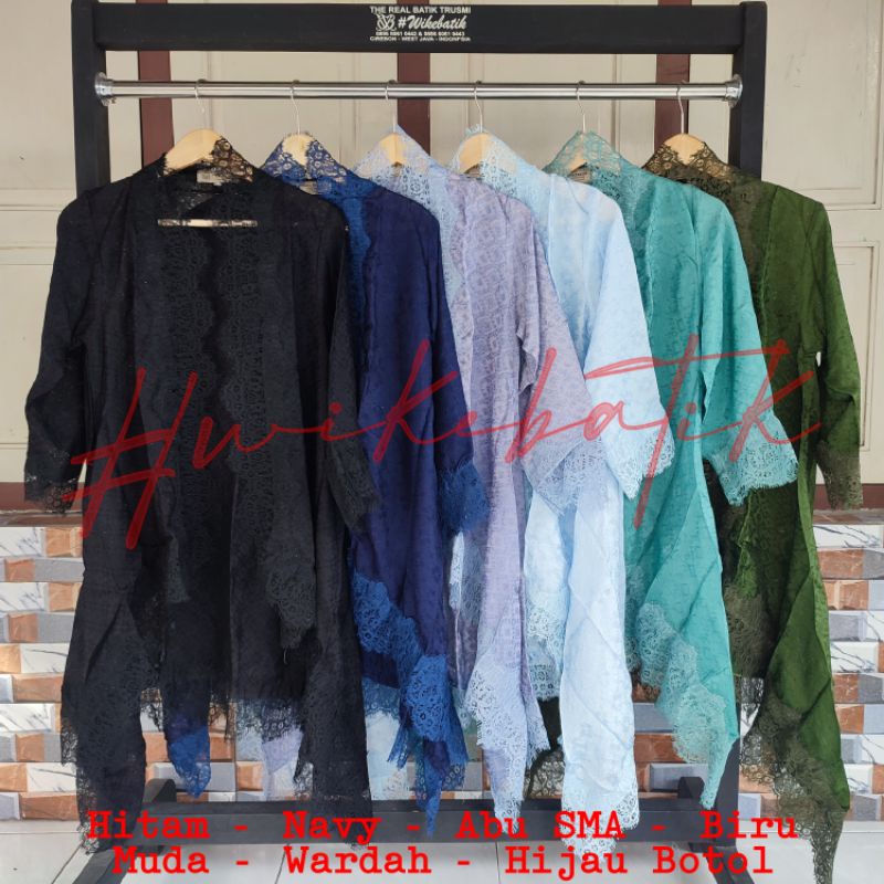 WIKE BATIK | ONLY OUTER POLOS NAGITA LACE RENDA VISCOSE | BATIK TRUSMI