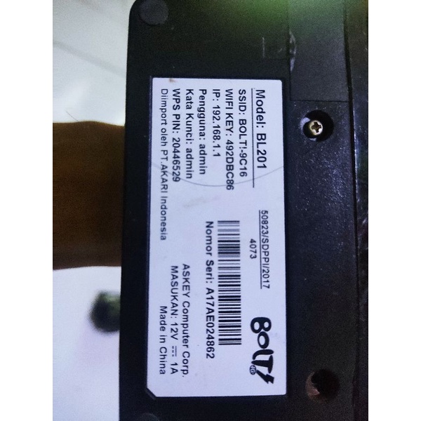 Router Bolt BL201 Dual Band OpenWRT Auto Login WMS , Seamless, WIFIID dan LoadBalancing