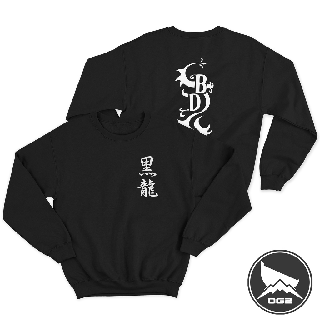 Sweater anime black dragon tokyo revenger mikey A080 crewneck OG2 2D A