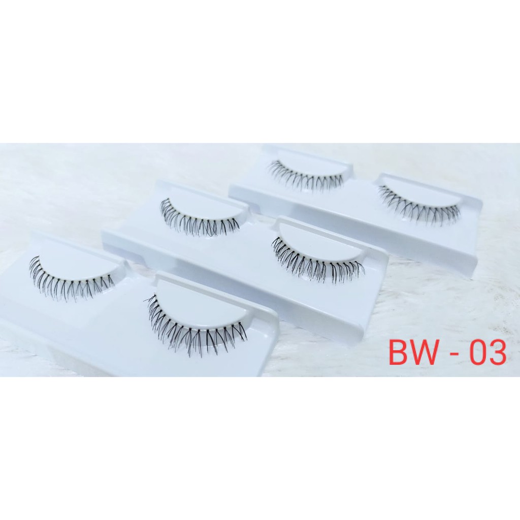 BW - 03 Bulu Mata Palsu Bawah  / Eyelash Extention / Bulu Mata Murah TIDAK TERMASUK PENUTUP MIKA