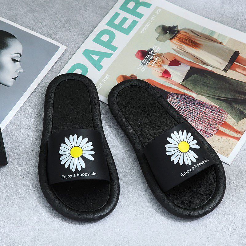 SANDAL SELOP WANITA KARAKTER BUNGA