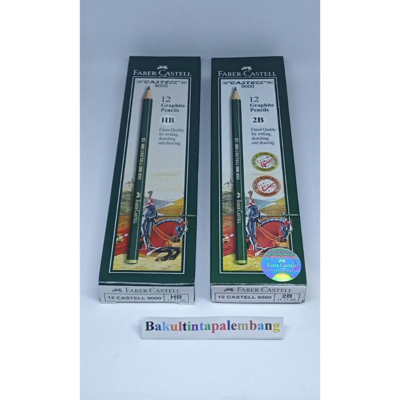

Pensil 2B Faber Castel 3 pcs