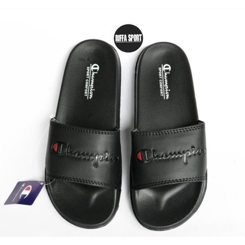 Sandal slide champion | pria wanita | sandal santai premium berkualitas