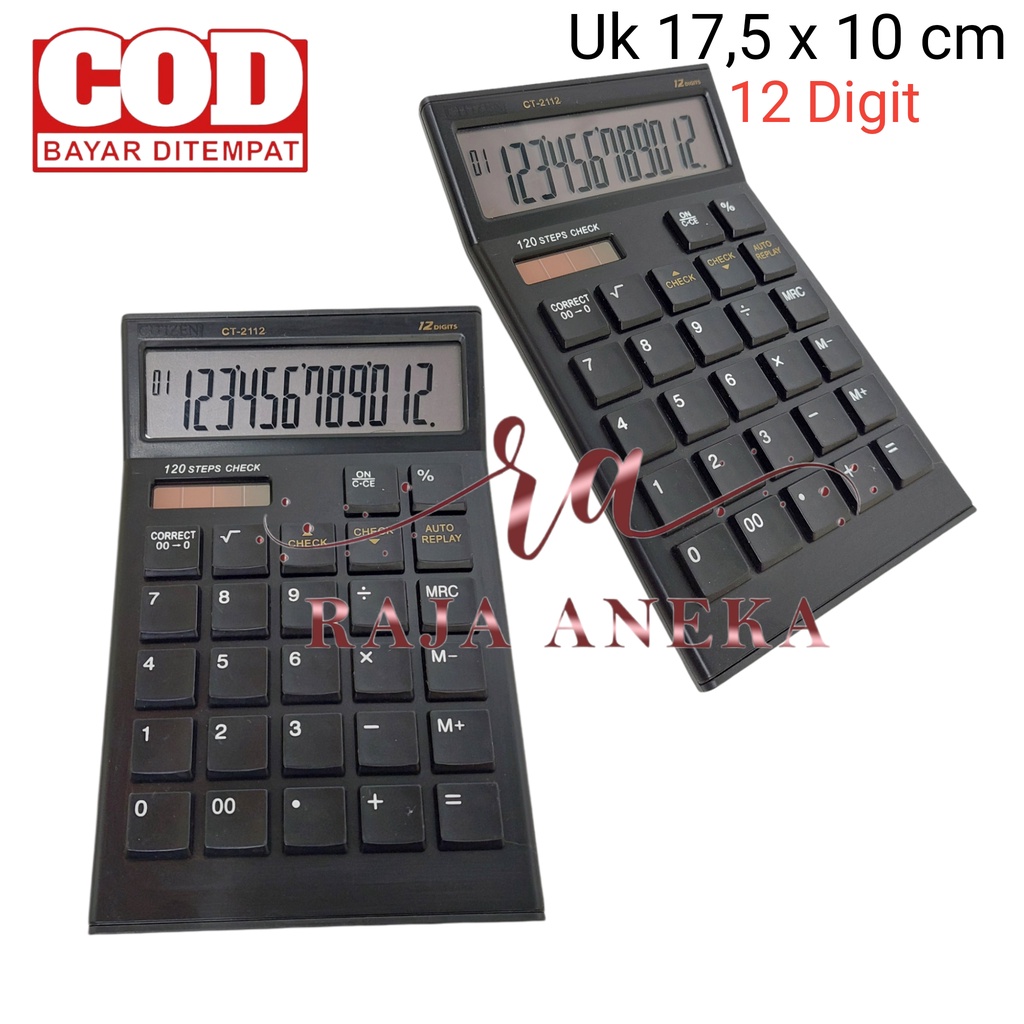 

Calculator SDC 2112 Warna Hitam KALKULATOR 2112 12 Digit CT