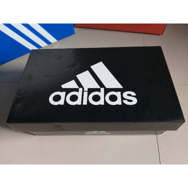 BOX KARDUS DUS ADIDAS OrthoLite Cloudfoam HITAM BLACK KOTAK SEPATU SNEAKERS TEMPAT PENYIMPAN Laris