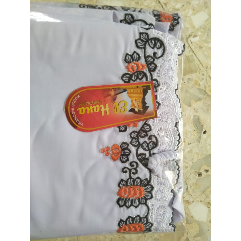 mukena El Hana ASLI MENARA KUDUS~ bordir halus