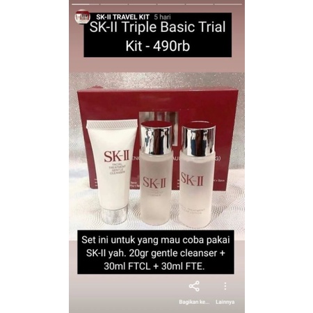 SK-II TRIPLE BASIC TRAVEL KIT