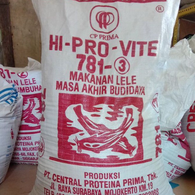 Makanan lele HI-Pro-Vite 781-3
