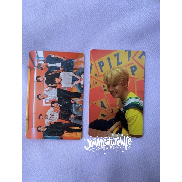PC JIMIN HER E PC GRUP BUTTER VER CREAM PHOTOCARD BTS OFFICIAL