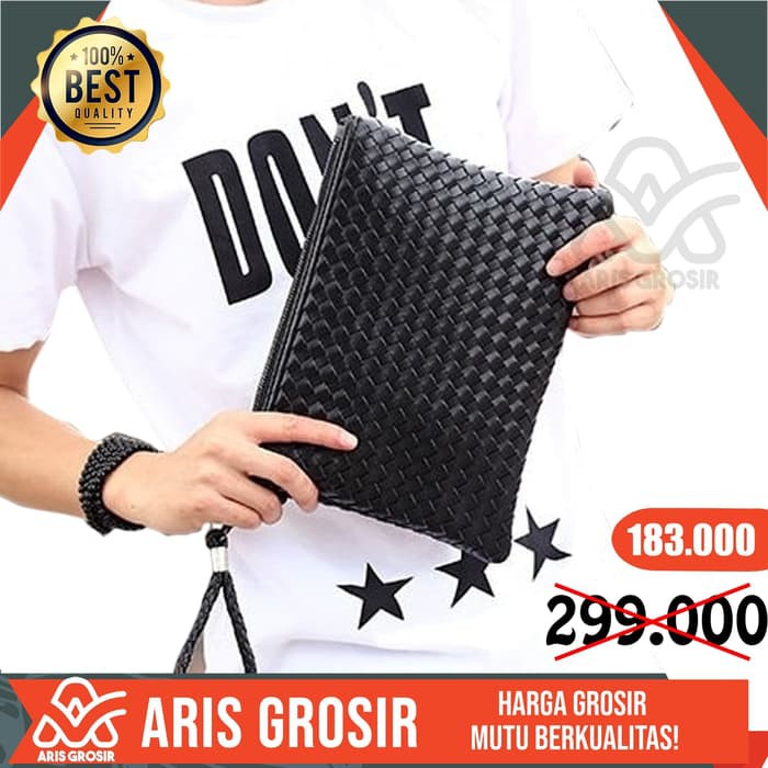 Clutch Pria Tas Tangan Cowok Import Premium Asli Termurah New Branded