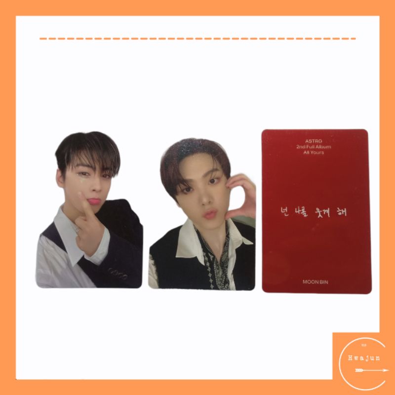 PC All Yours Official Astro Sanha & Eunwoo