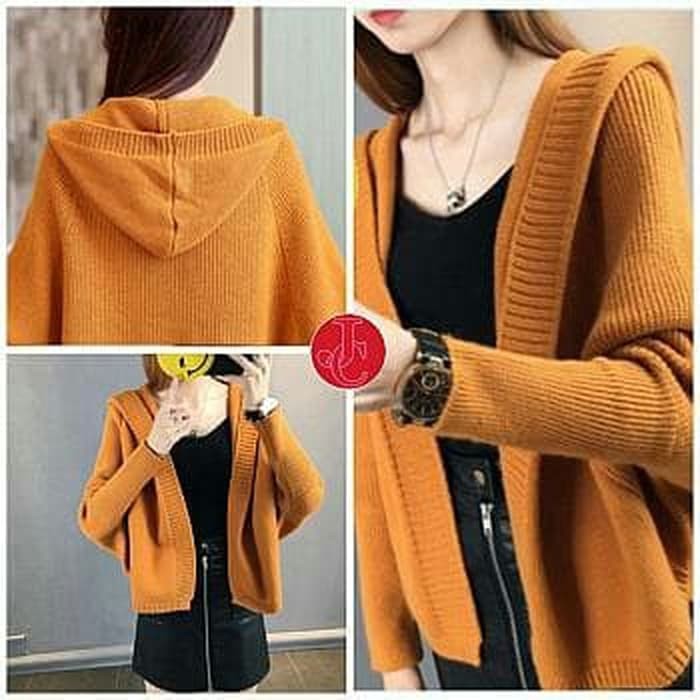 Cardigan murah outer cardigan jumbo Cardigan Lengan Panjang Cardigan Rajut