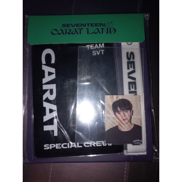 Merch Caratland 2022 Lanyard + Id Photo Woozi