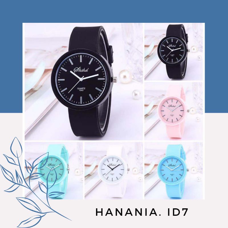 TJM JAM TANGAN WANITA SOK WARNA WARNI HARAJUKU KOREAN FASHION CASUAL JELLY MEN AND WOMEN WATCH