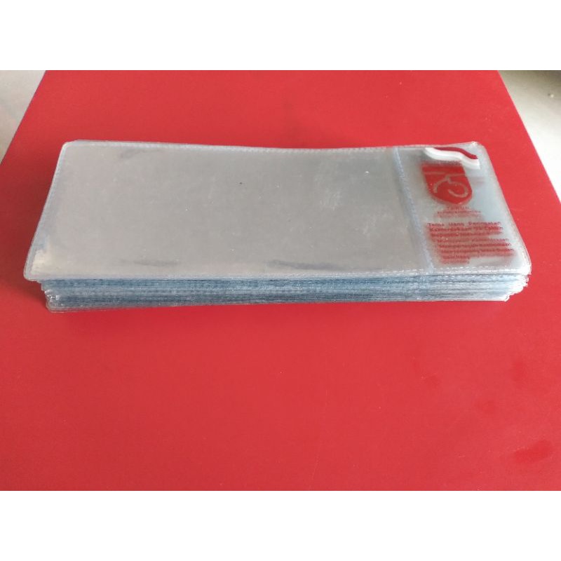 Plastik Cover Pelindung Uang 75rb / Uang Peringatan Kemerdekaan 75 tahun