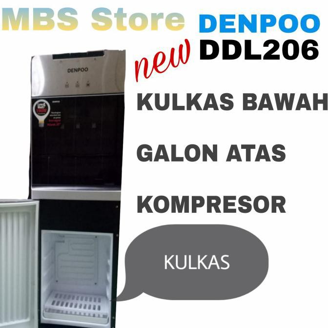 Dispenser Galon Atas Denpoo Ddl206 Kulkas Bawah Umaa.Mart