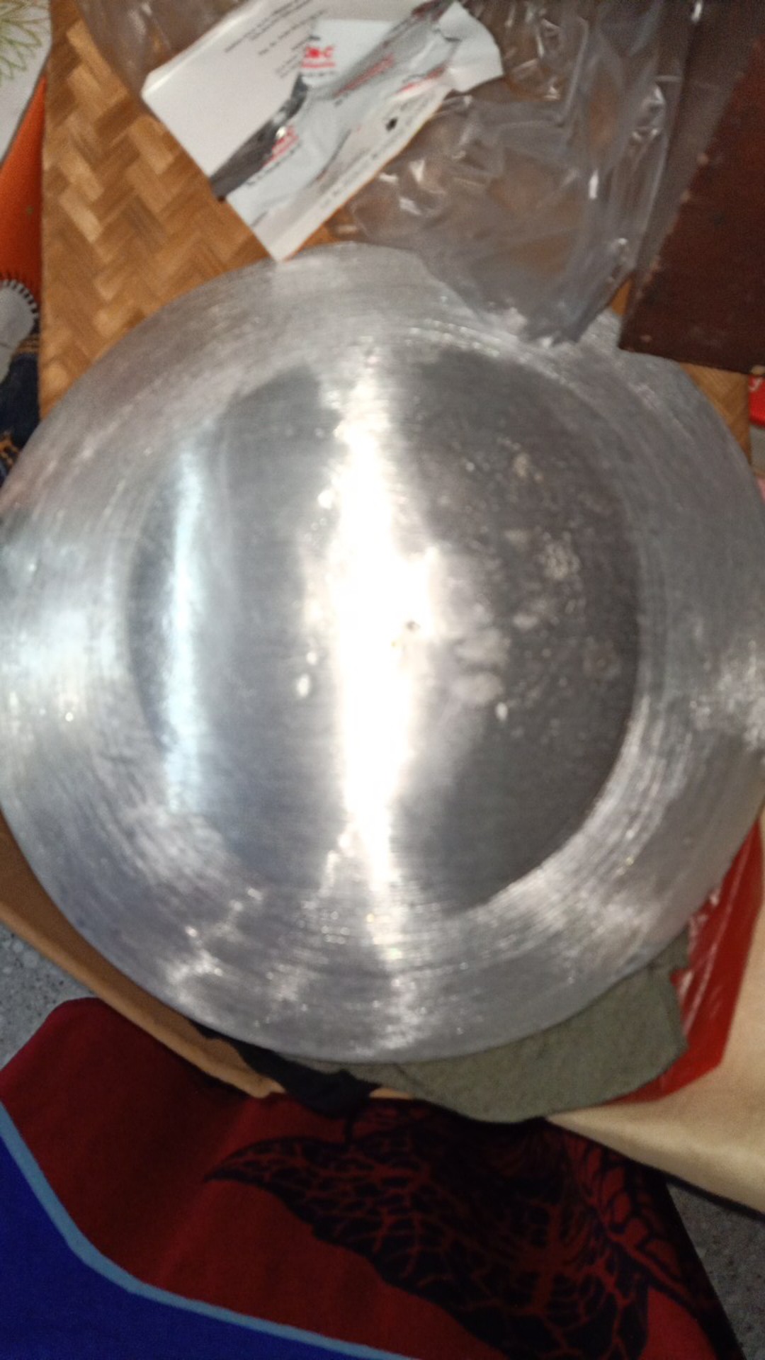 Kuali Wajan Logo 32 Cm Aluminium