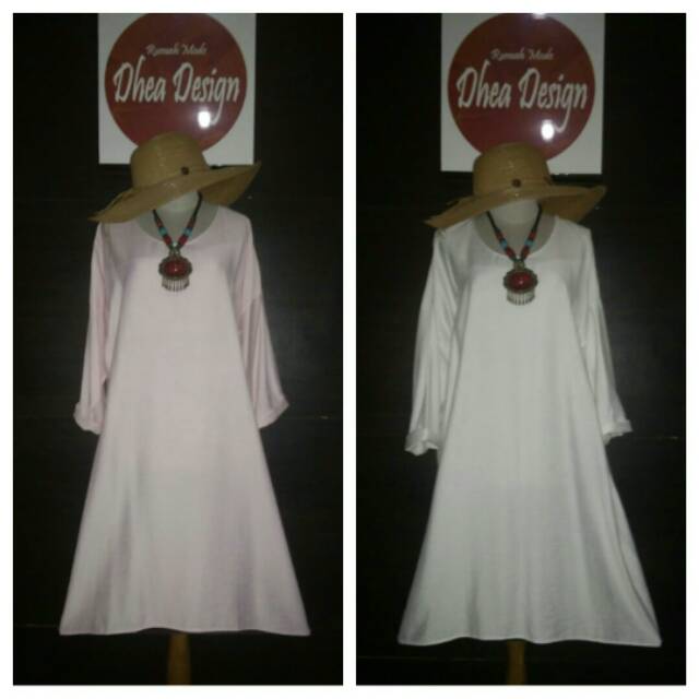 Tunik bahan linen import