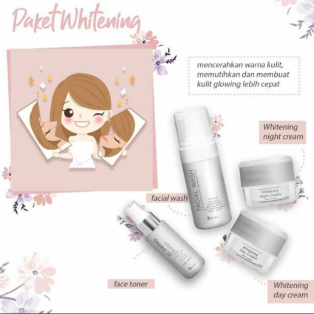 PAKET WHITENING MS GLOW /MS GLOW PAKET WHITENING SERIES