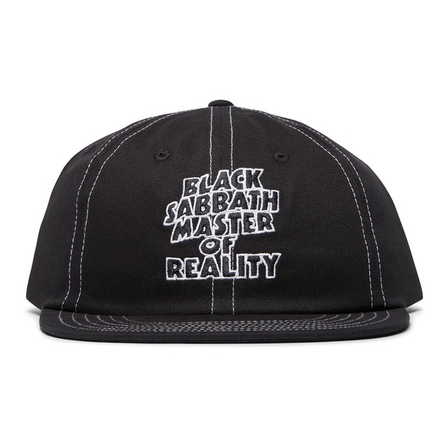 DC Shoes Men DC x Sabbath Unstructured Cap Black ADYHA04094