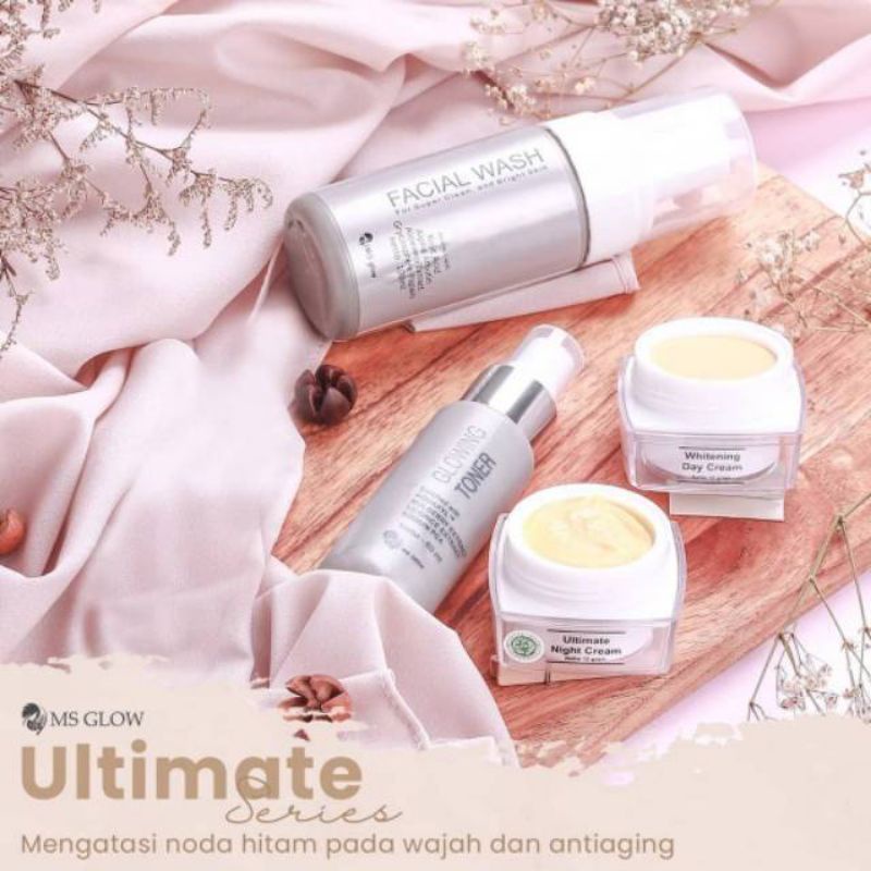 MS GLOW PAKET ULTIMATE -- WHITENING GOLD SERUM