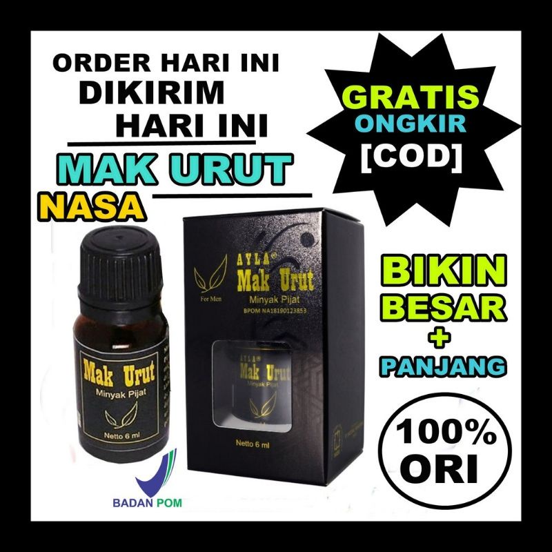 (COD) MAK URUT NASA SOLUSI PEMBESAR UKURAN MR-P / MAK URUT NASA / MINYAK PEMBESAR MR.P ORI NASA