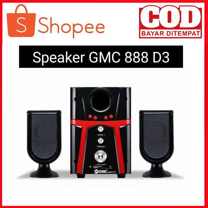 Speaker Aktif Bluetooth GMC 888 D3