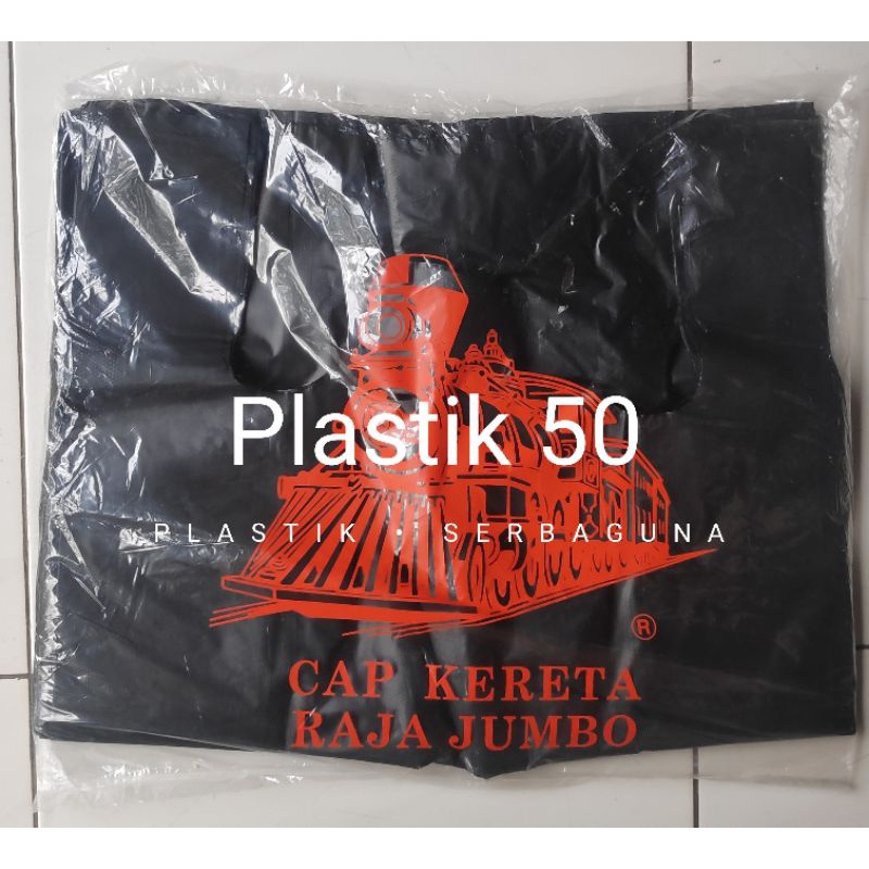 Kantong Plastik Kresek Hitam Plastik Ekonomis Serbaguna Uk 28 / 35 / 40 / 50