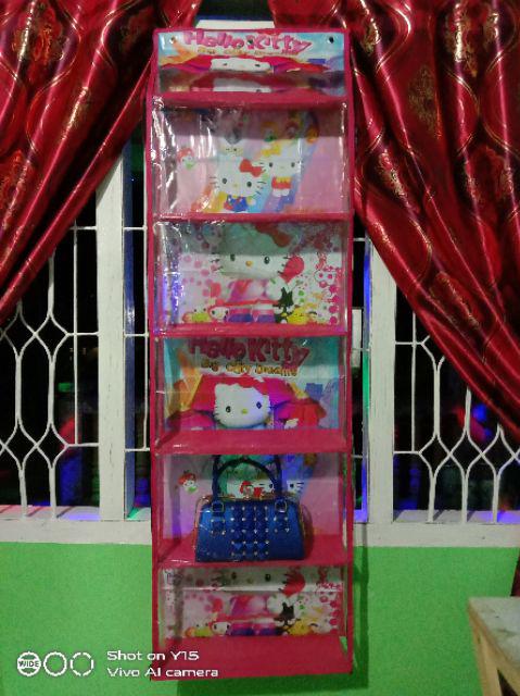 Paket Rak Tas Karakter Rak Sepatu Karakter Pedek
