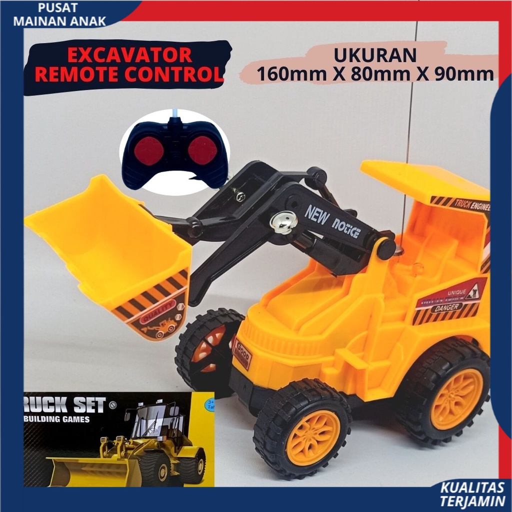 Mobil Mobilan RC BEKO EXCAVATOR TRUK ENGINEERING REMOTE CONTROL / MAINAN ANAK LAKI LAKI