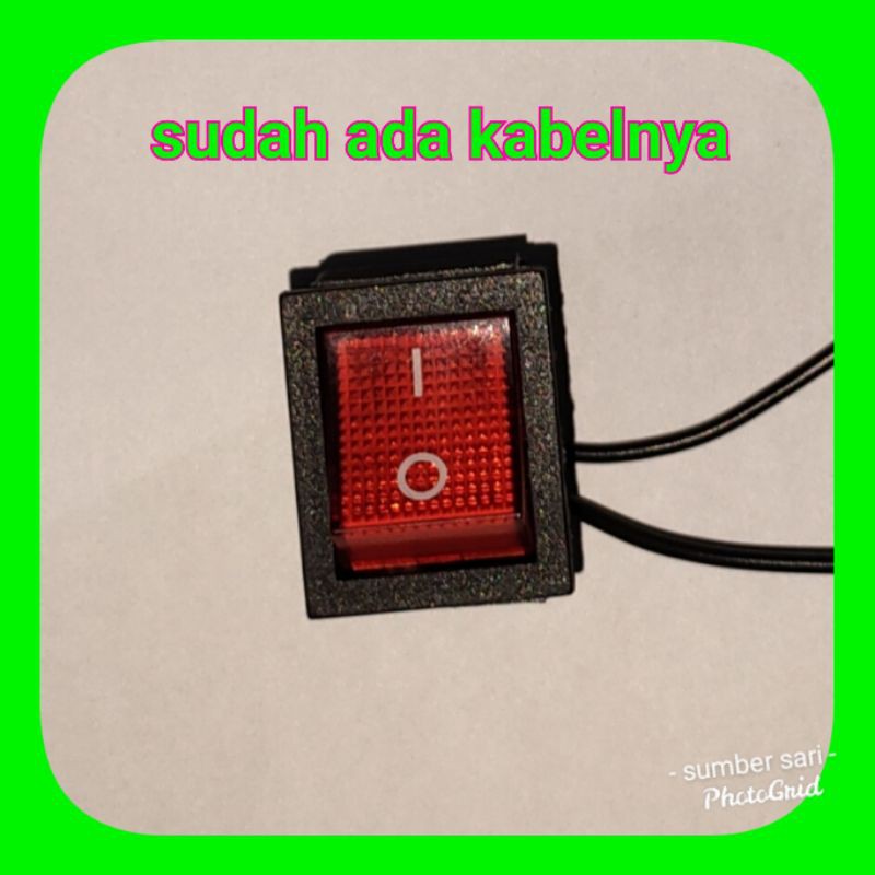 saklar untuk tangki elektrik on off