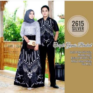 Gamis Pesta Couple Ibu Anak Brokat Niandra Fanta Baju