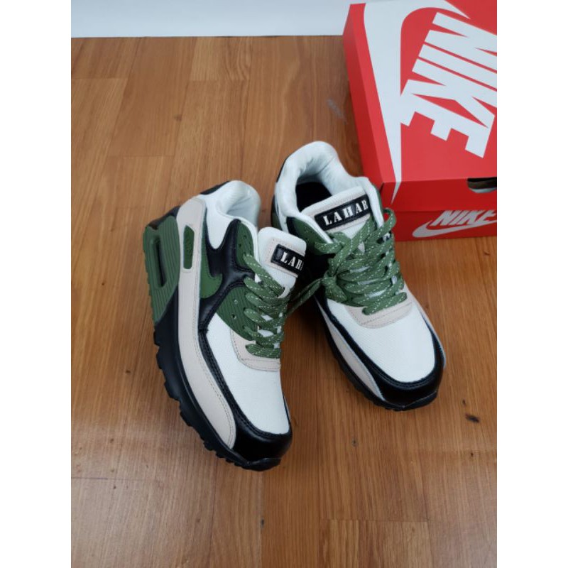 sneakers pria nike airmax lahar escape army green size 39-44