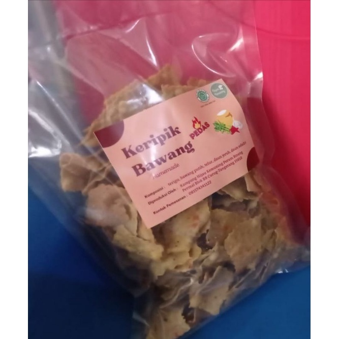 

KERIPIK BAWANG HOMEMADE 250 GR