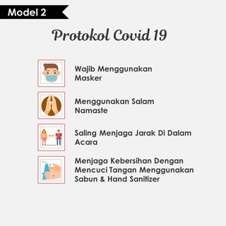 Tambahan Protokol Covid 19 Kesehatan Himbauan Undangan Digital Pernikahan Shopee Indonesia